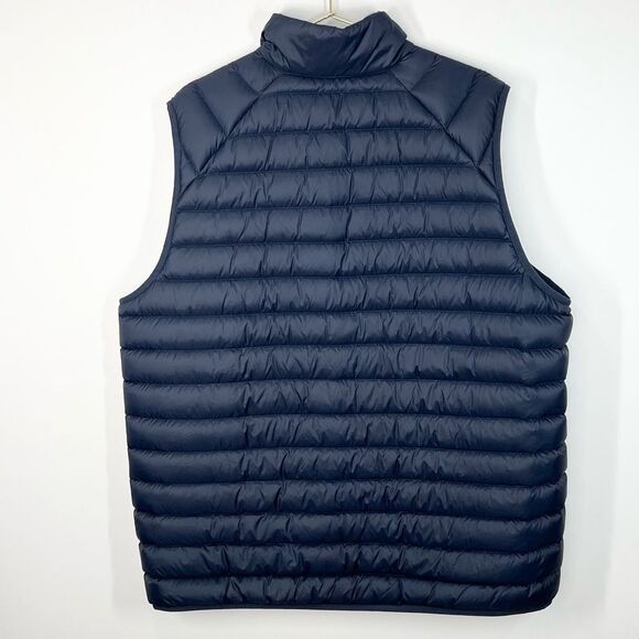 Lands’ End Wanderweight Ultralight Navy Blue Down Puffer Vest XL (46-48) - Picture 6 of 12